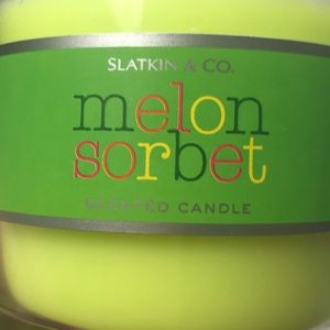 Slatkin & Co Rare Melon Sorbet Candle 4 oz.